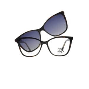 Óculos de Grau Perci Clip-On Soares (Feminino)