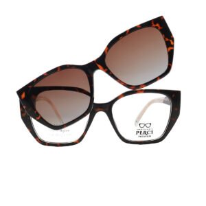 Óculos de Grau Perci Clip-On Paes (Feminino)